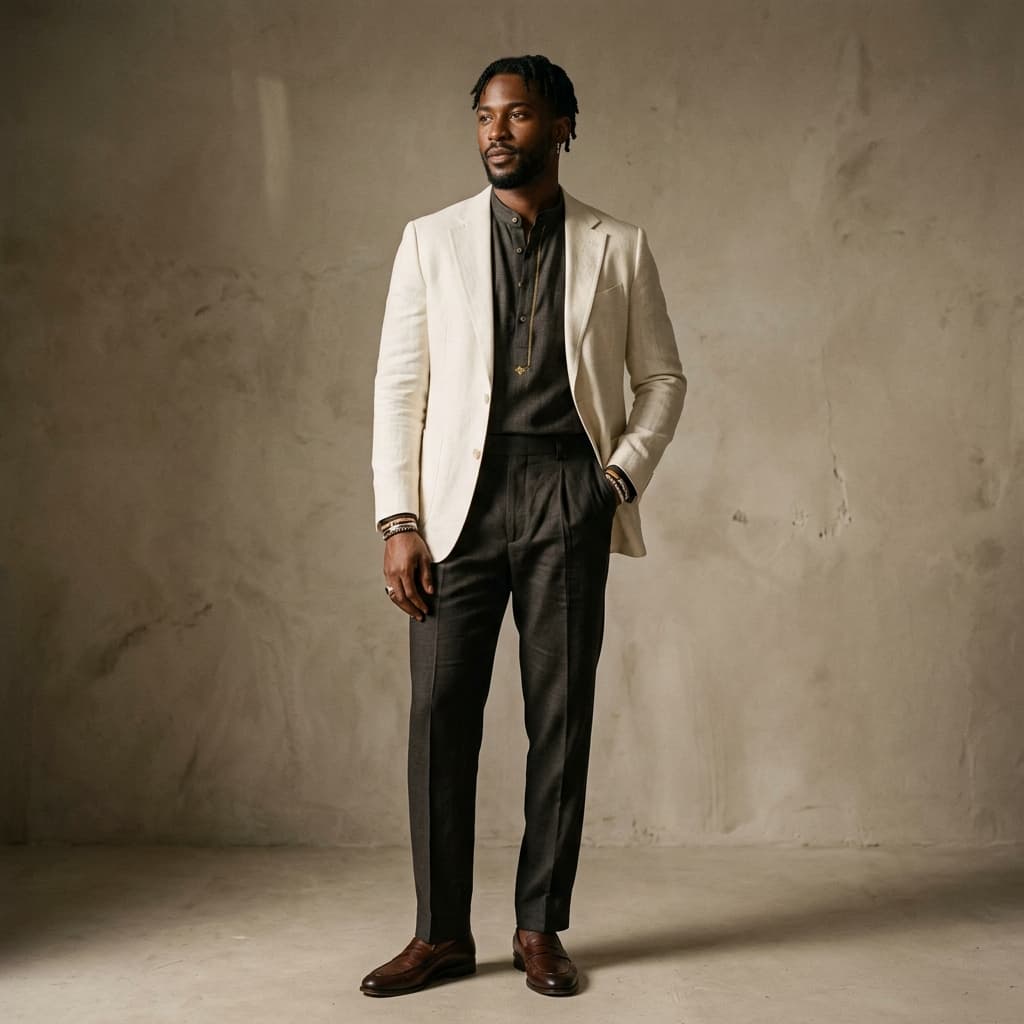 Curated contemporary menswear collection preview